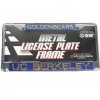 California Metal Inlaid Acrylic License Plate Frame