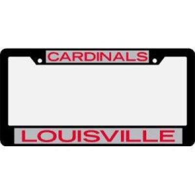 Louisville Metal Inlaid Acrylic License Plate Frame