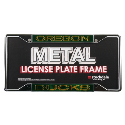 Oregon Metal Inlaid Acrylic License Plate Frame