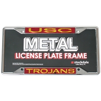 Usc Metal Inlaid Acrylic License Plate Frame