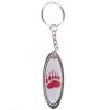 Montana Metal Key Chain W/domed Insert