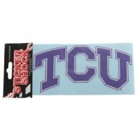 Tcu 4"x6" School Transfer Decal - Color