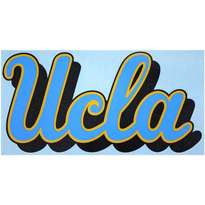 Ucla High Performance Transfer Decal - Script "ucla"