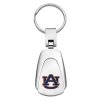 Auburn Chrome Color Teardrop Key Chain