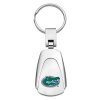 Florida Chrome Color Teardrop Key Chain