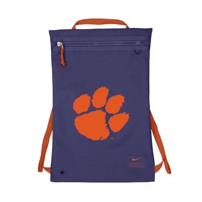 Nike Clemson Tigers Utility Training Gym Sack