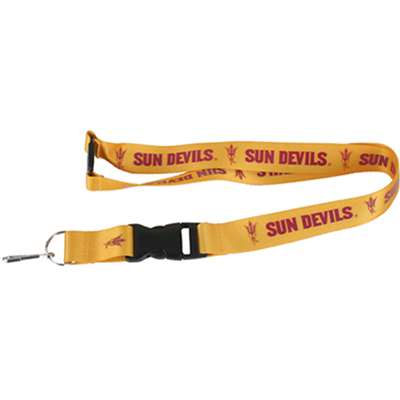 Arizona State Sun Devils Logo Lanyard - Team Logo/Sun Devils Logos