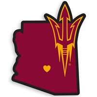 Arizona State Sun Devils Home State Decal