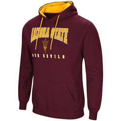 Arizona State Sun Devils Colosseum Playbook Hoodie - Maroon