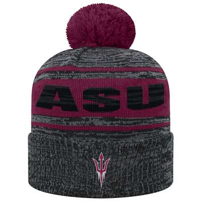 Arizona State Sun Devils Top of the World Sock It 2 Me Knit Beanie