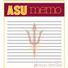 This 2 pack of memo pads features a team logo with a team color header that says Memo on each page. The body of the pad has lines and has a team logo in the background. Each pad contains 50 pages. (2 pack of 50each). Measures 4.5 inches wide by 5 inches t