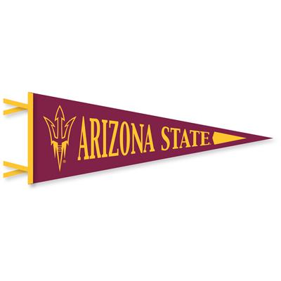 Arizona State Sun Devils Wool Felt Pennant - 9" x 