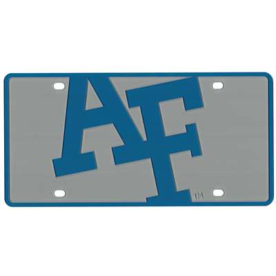 Air Force Falcons Full Color Mega Inlay License Plate