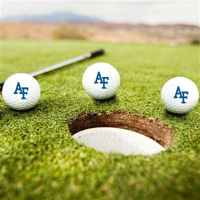 Air Force Falcons Golf Balls - Set of 3