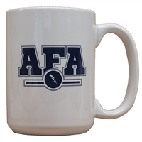 Air Force Falcons 15oz Letterman Ceramic Mug