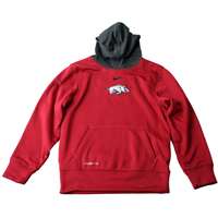 Nike Arkansas Razorbacks Youth Performance Pullover Hoodie