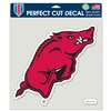 Arkansas Razorbacks Full Color Die Cut Decal - 8" X 8"