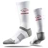 Arkansas Razorbacks Strideline Premium Crew Sock - White