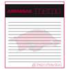 Arkansas Razorbacks Memo Note Pad - 2 Pads