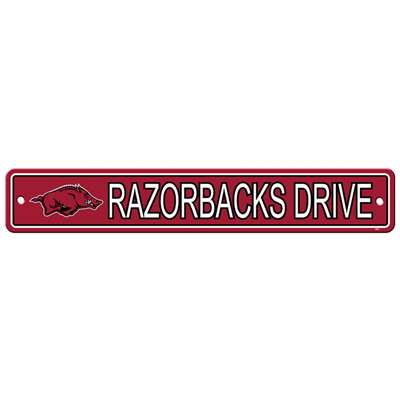 Louisville Cardinals Street Sign 4 x 24 Plastic Street Sign