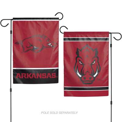 Arkansas Razorbacks Garden Flag By Wincraft 11" X 15" - 2-Sided