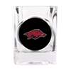 Arkansas Razorbacks Shot Glass - Metal Logo