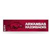 Arkansas Razorbacks Bumper Sticker