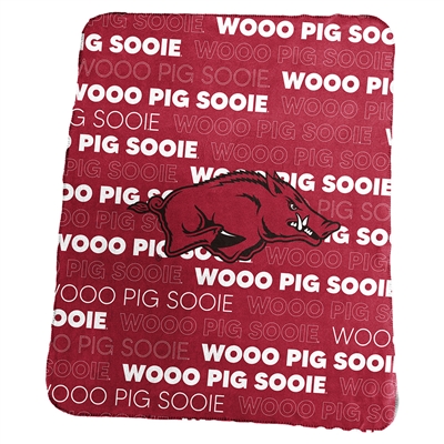 Arkansas Razorbacks Classic Fleece Blanket