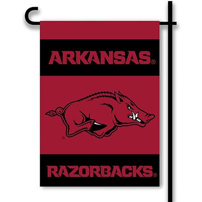 Arkansas Razorbacks 2-Sided Garden Flag