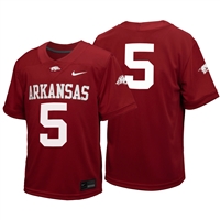 Nike Arkansas Razorbacks Youth Untouchable Footbal