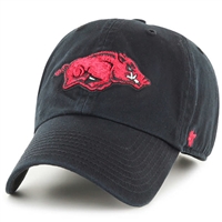 Arkansas Razorbacks 47 Brand Clean Up Adjustable H