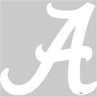 Alabama Crimson Tide Die-Cut Transfer Decal - White