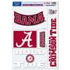 Alabama Crimson Tide Ultra Decal Set - 11'' X 17''