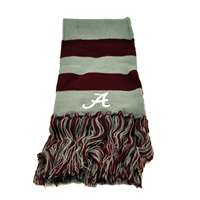 Alabama Crimson Tide Top of the World Stripe Scarf