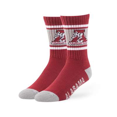 Alabama Crimson Tide 47 Brand Duster Crew Socks