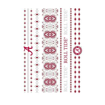 Alabama Crimson Tide Jewelry Flash Tattoos