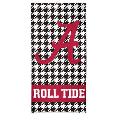 Alabama Crimson Tide Spectra Beach Towel - Houndstooth