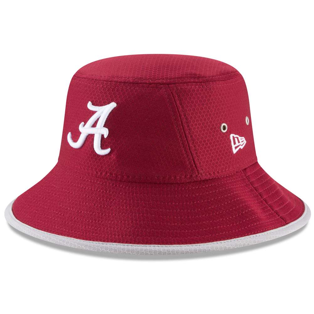 Alabama Crimson Tide New Era Hex Bucket Hat - Crimson