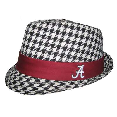 Alabama Crimson Tide Top of the World Houndstooth Fedora