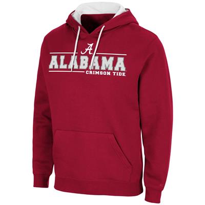 Alabama Crimson Tide Colosseum Brennan Hoodie - Crimson