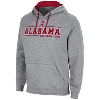 Alabama Crimson Tide Colosseum Brennan Hoodie - Grey