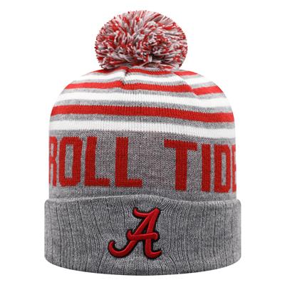 Alabama Crimson Tide Top of the World Ensuing Cuffed Knit Beanie