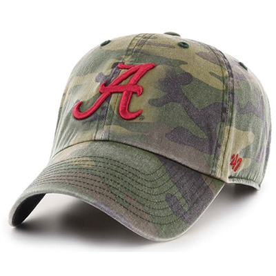 Alabama Crimson Tide 47 Brand Clean Up Adjustable