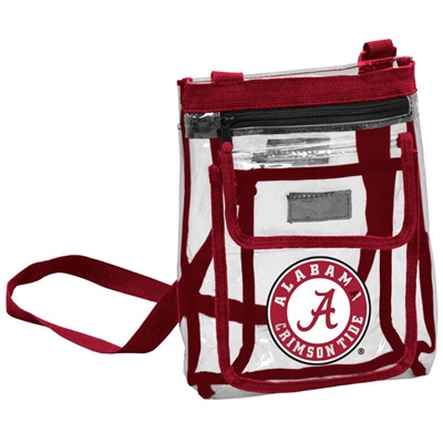 Alabama Crimson Tide Gameday Clear Crossbody Bag