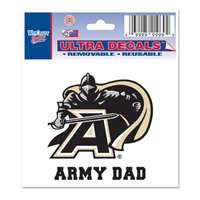 Army Black Knights Decal 3" X 4" - Army Dad