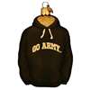 Army Black Knights Glass Christmas Ornament - Hoodie