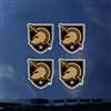 Army Black Knights Transfer Decals - Set of 4