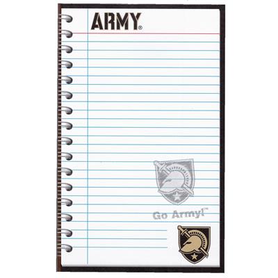 Army Black Knights 5" x 8" Memo Note Pad - 2 Pads