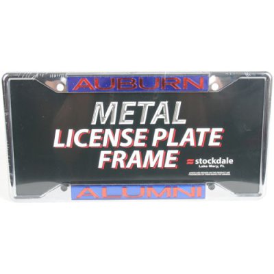 Auburn Tigers Metal Alumni Inlaid Acrylic License Plate Frame