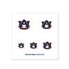 Auburn Tigers Fingernail Tattoos - 4 Pack